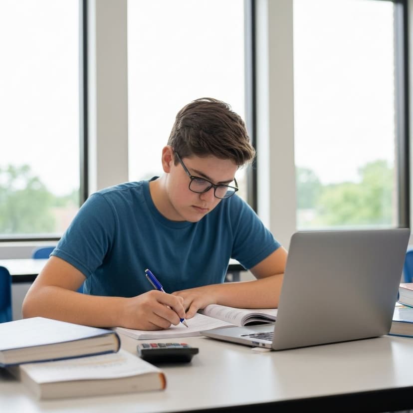 AP Exams prep student