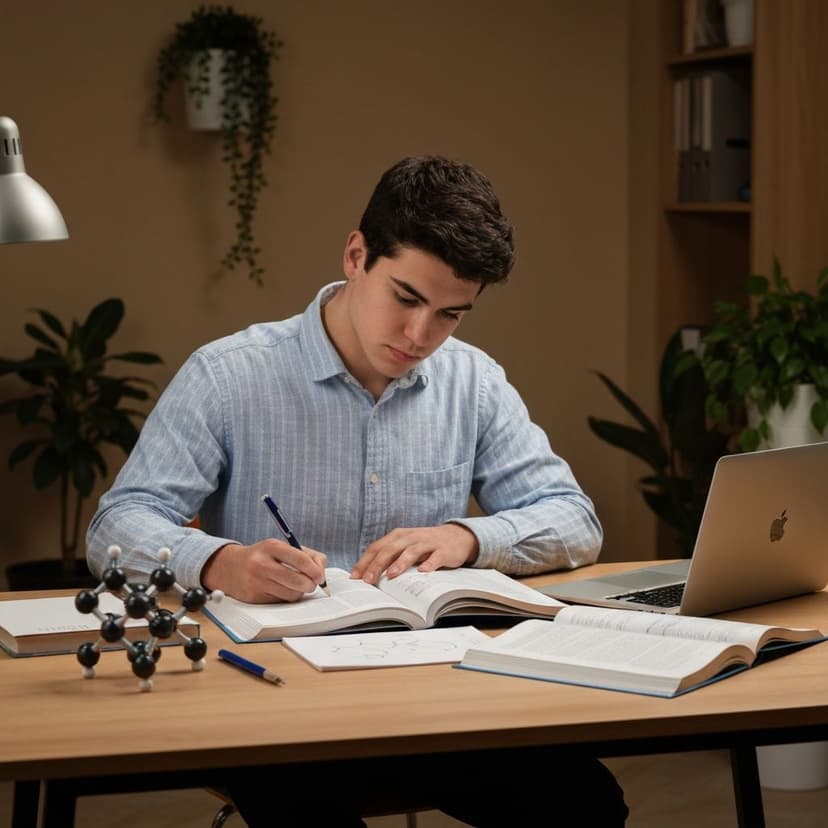 IMAT prep student